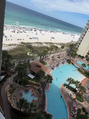 Shores of Panama #927, 1BR+BK/2BA, Beachfront!
