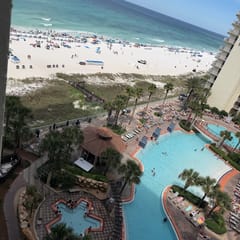 Shores of Panama #927, 1BR+BK/2BA, Beachfront!