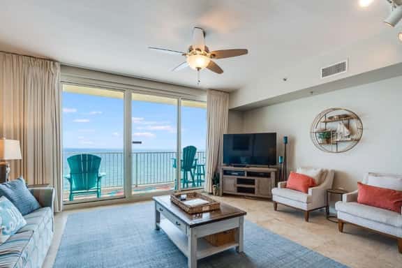 Shores of Panama #1102, 1BR+BK/2BA, Direct Beachfront! - Image 1