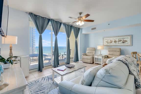 Shores of Panama #907, 2BR+BK/3BA, Beachfront! - Image 1