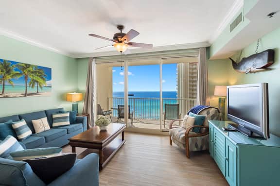 Shores of Panama #1417 2BR/2BA, Beachfront w/ Parking - Image 5