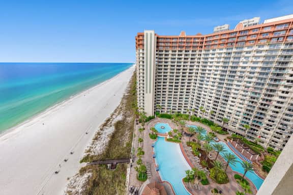 Shores of Panama #1729 Direct Beachfront, Lg Wrap Balcony! - Image 2